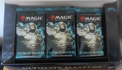 Magic The Gathering ULTIMATE MASTERS New Sealed Booster Pack MTG • $35
