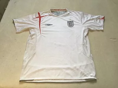 £14.99 • Buy England Official 2005-07 Football Shirt Home Size XL