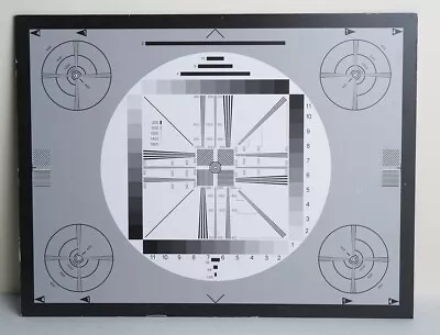 Nikon Original Factory Tools Lens Camera Test Chart Focus Check 22x17 Rare • $175