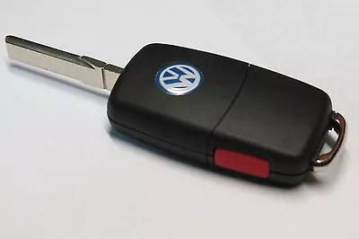 $24.99 • Buy New Vw Volkswagen Uncut Key Remote With Virgin Oem Chip Hl0 1k0 959 753 P 