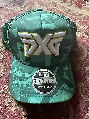 PXG Green Camo Snap Back Golf Cap • £11.31