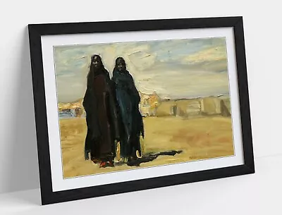 Sudanese Women In Egypt By Max Slevogt -framed Art Poster Paper Print • £37.99