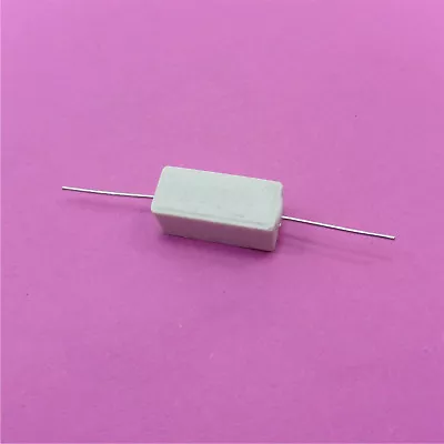 0.1R Ohm - 100K Ohm Horizontal Power Resistors 5W Ceramic Cement Wire Wound Watt • £2.55