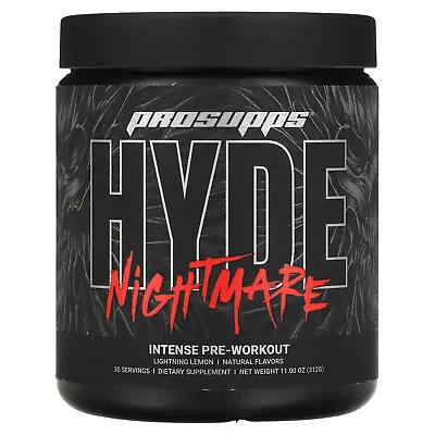 Hyde Nightmare Intense Pre-Workout Lightning Lemon 11 Oz (312 G) • $44.99