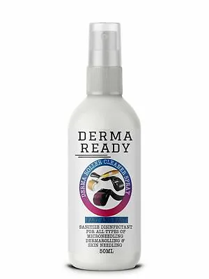 Derma Roller & Makeup Brush Cleaner Spray 50ml Tool & Surface Disinfectant • £4.49