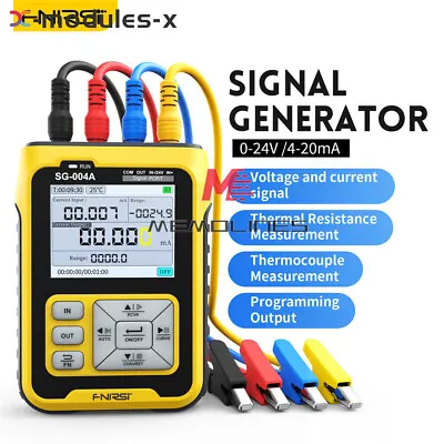 FNRISI SG-004A Signal Generator Thermocouple Measure Calibration Current Voltage • $166.59