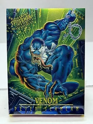 1995 FLEER ULTRA SPIDER-MAN MASTERPIECES Venom #9 Of 9 • $1.51