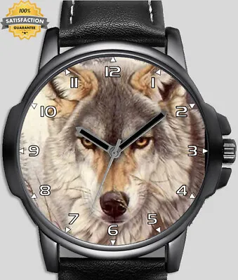 Vintage Wolf Art Beautiful Collectable Unique Wrist Watch FAST UK • $98.64