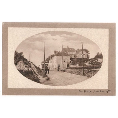 PORTSDOWN Hampshire The George Inn Postcard Unused • £4.99