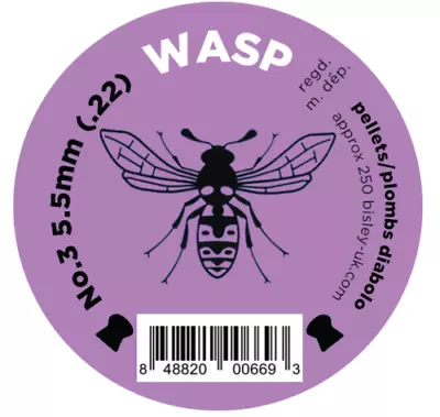 Wasp .22 Air Pellet Tin Of 250 14.5gr Medium Weight Fast UK Dispatch • £7.45