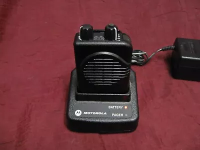 Motorola Minitor V Single-channel VHF Pager &Charger Low Band 46.40/45-48.99 Mhz • $149.99