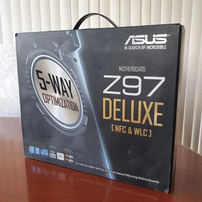$420 • Buy Intel Core I7-4790K ASUS Z97-DELUXE Kingston HyperX 16GB DDR3-2133 Combo