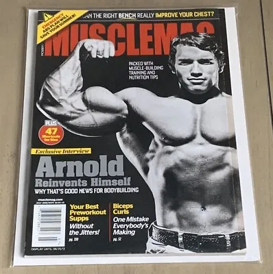 ARNOLD SCHWARZENEGGER/Weider Tribute MuscleMag Bodybuilding Magazine July 2013 • $29.99