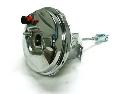 9  Single Chrome Power Brake Booster Power Disc For Chevy GM Chevelle Olds GTO • $74.95