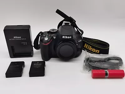 Nikon D5100 16.2MP DSLR Camera Black (Body Only) - Shutter Count 27122 • $116.32