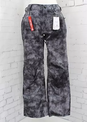 Volcom Species Stretch Snowboard Pants Womens Extra Small XS Acid Black • $123.47