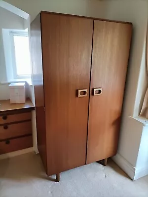 £80 • Buy STONEHILL Mid-century Modern 1960s Double Wardrobe : Collect M33
