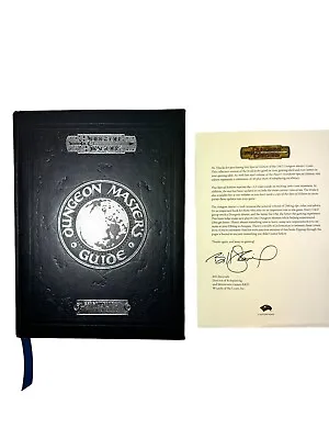 Signed Special Edition Dungeon & Dragons Masters Guide 3.5 Core Rule Book 2 • $374.99