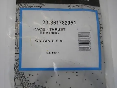 Mercury Marine Quicksilver MerCruiser 23-861782051 Thrust Bearing Race OEM • $22.99