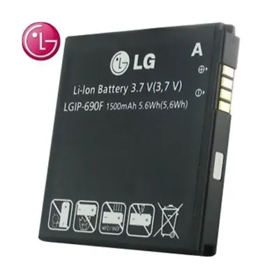LG Optimus 7 - ORIGINAL BATTERY LGIP-690F 1500mAh LI-ION BULK • $37.57