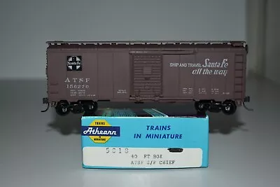 HO Scale Athearn 5018 Santa Fe 40' Single Door Boxcar 156270 C9937 • $14.99