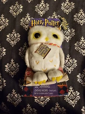 Harry Potter Messaging Owl Miniature White Stuffed Plush Keychain 2001  • $13