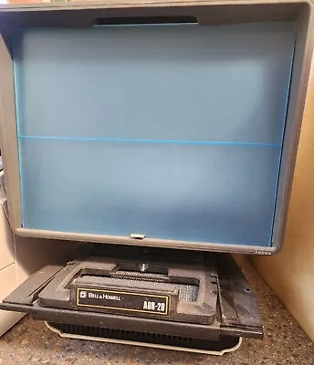 Bell & Howell ABR-20 Microfiche Reader • $105