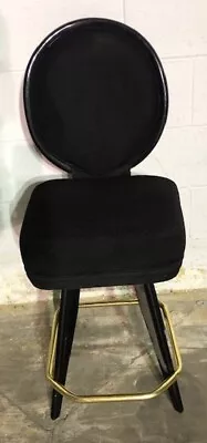 Gasser Ge95-4001-sr1 Womack's Casino Counter Chair Black Fabric 37-1/4  H • $50