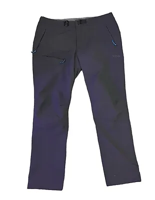 Rab Womens Incline Light Pants Charcoal  XL Lightweight Breathable Stretch • $40