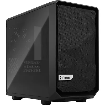 Fractal Design Meshify 2 Nano TG Dark Tint Mini ITX Gaming Desktop Case - Black • £72.99