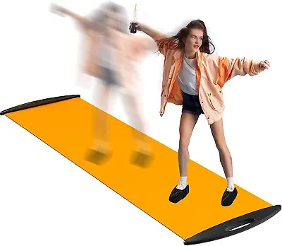 Slide Board (71  L X 20  W) Sliders For Working Out Workout Board Orange • $25