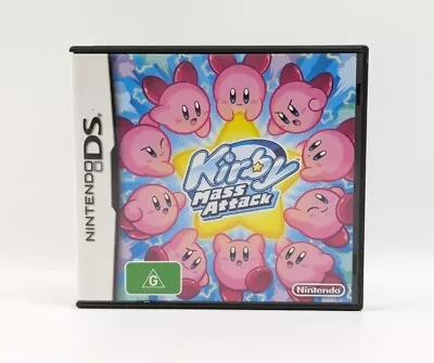 Kirby Mass Attack Nintendo DS Game Complete With Manual PAL AUS Rare  • $199.95