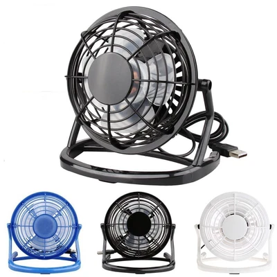 £6.44 • Buy Silent Personal Cooling Mini Desk Fan USB Powered Fans Portable Table Fan
