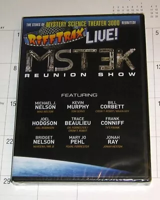 Rifftrax Live: Mst3k Reunion Show 2016 - Dvd Legend Films New Sealed • $13.66