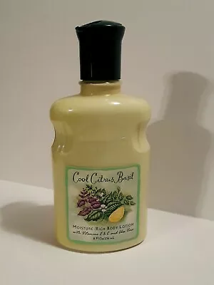 Bath Body Works Cool Citrus Basil ~ Moisture Rich Lotion Aloe Vera Vitamin E & C • $63