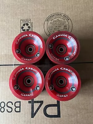 4-Kahuna Creations/KAHUNA HAWAII 70MM/82A WHEELS-used • $12