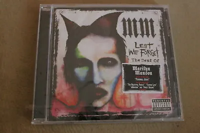 Marilyn Manson - Lest We Forget (The Best Of) CD POLISH RELEASE NEW SEALED • $12.64