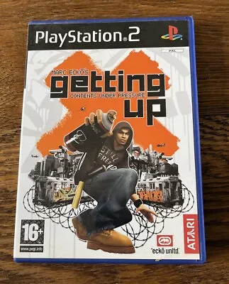 RARE - Marc Ecko's Contents Under Pressure Getting Up - PlayStation 2. Complete • £0.99