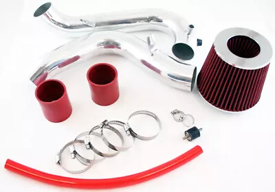 2.5  Red JDM Cold Air Intake Kit + Filter For 01-05 Honda Civic 1.7L L4 MT • $77.89