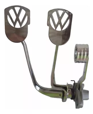 Grimaldi Accessories Vw Bug Beetle Chrome Pedal Feet Assembly With VW Logo • $449