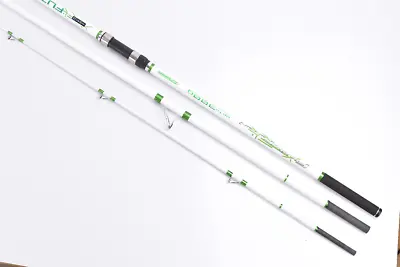 Surf Casting Fishing Rod 3-Piece Carbon Fiber Travel Rod Portable~14 Ft • $94.49