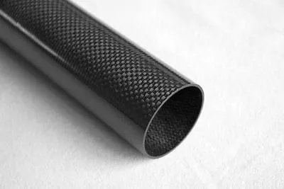 1x 16mm OD X 14mm ID X 200mm 3k Carbon Fibre Tube Roll-Wrapped (CF16-200) • £6.75