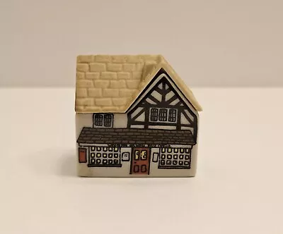 Wade Whimsey On Why Miniature English Village Porcelain Building Post Office #12 • $11.95