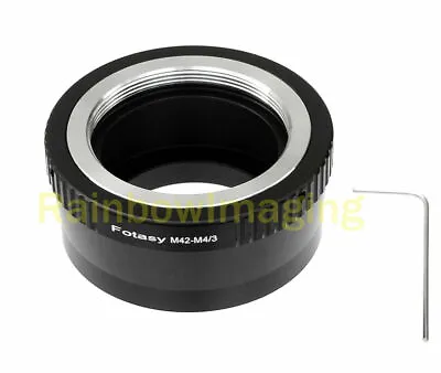 Helios 44-2 58mm F2 M42 Lens To Micro 4/3 M43 Adapter Panasonic G850 GX7 GX8 G7 • $10.39