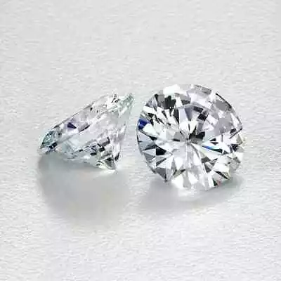 1ct Man-Made Round Diamond - D Grade FL Clarity AAA9 • $179.99