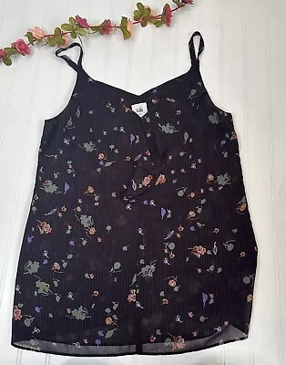 Cabi 3607 Tank Top Women’s Extra Small Xs Floral Summer Shirt • $12.98