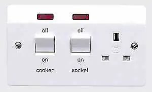 £42.35 • Buy MK 45A Cooker Control Unit/NeonK5041 WHI