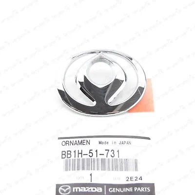 New Genuine Mazda 1991-1997 Mx Miata Front Bumper Chrome Emblem Bb1h-51-731 • $34.07