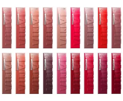 MAYBELLINE Superstay Vinyl Ink Liquid Lipstick - Choose Your Colour - • £5