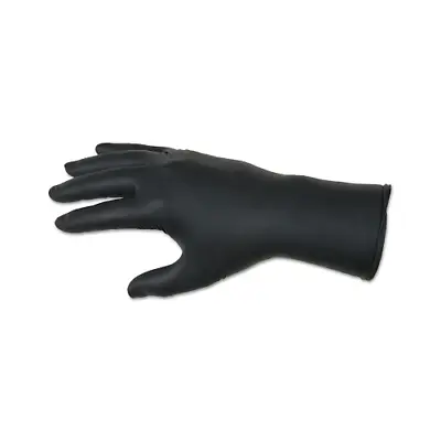 Mcr Safety Nitrile Disposable Gloves Nitrishield Stealth Xtra Rolled Cuff • $199.55